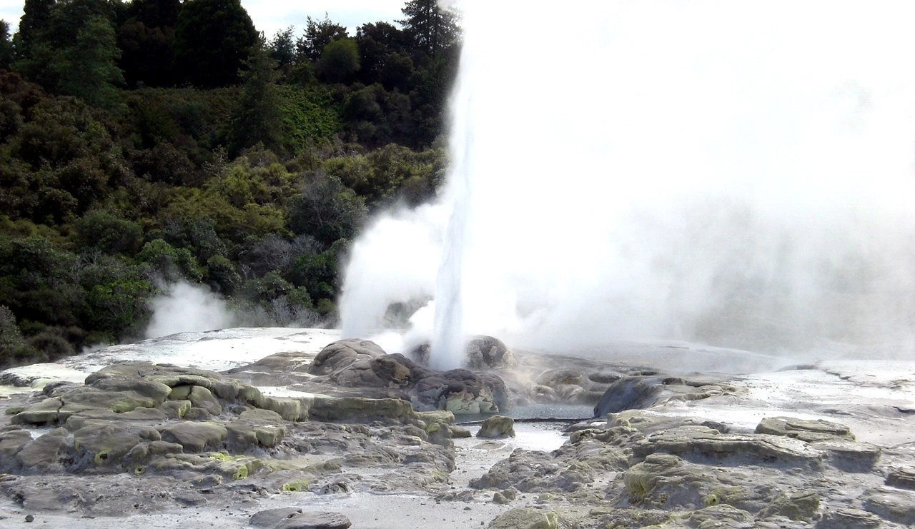 New Zealand (2010) - North Island - Rotorua - Geysirs